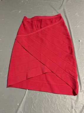 Red Bandage Wrap Skirt - Women 10107